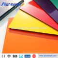 FEVE Coating building decorative facade panel aluminium composite panel price